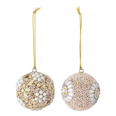 Vánoční baňka Bloomingville Eleanore Ornament 2-pack