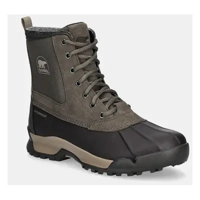 Boty Sorel BUXTON LITE BOOT WP 200g pánské, zelená barva, 2078361245