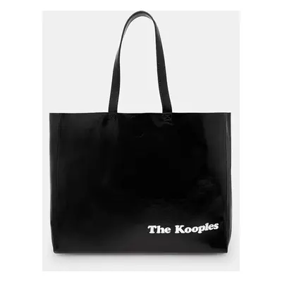 Kabelka The Kooples černá barva, AFSA29013K