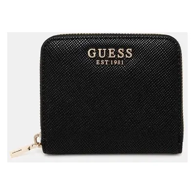 Peněženka Guess LAUREL černá barva, SWZG85 00137