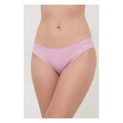 Kalhotky Calvin Klein Underwear růžová barva, 000QF6398E