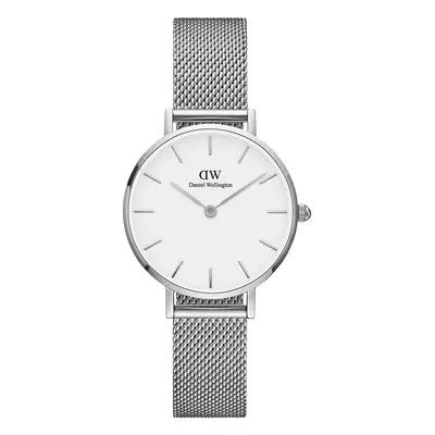 Hodinky Daniel Wellington Petite 28 Sterling stříbrná barva