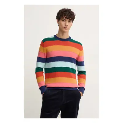 Svetr z vlněné směsi United Colors of Benetton pánský, lehký, 1235K107K