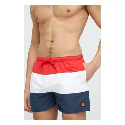 Plavkové šortky Ellesse Cielo Swimshort červená barva, SHR04797