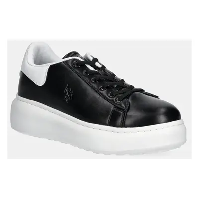 Dětské sneakers boty U.S. Polo Assn. MEGHAN003K/DY1 černá barva, MEGHAN003