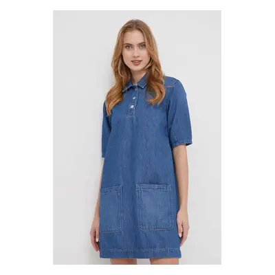 Džínové šaty Pepe Jeans DAVINA mini, PL953513