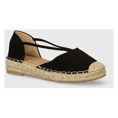 Espadrilky Answear Lab černá barva