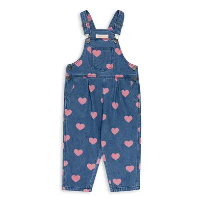 Dětské kalhoty na šle Konges Sløjd MAGOT OVERALLS GOTS KS101589