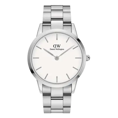 Hodinky Daniel Wellington Iconic Link 36 stříbrná barva