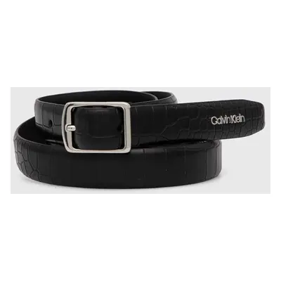 Pásek Calvin Klein dámský, černá barva, K60K612632