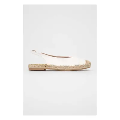 Espadrilky Answear Lab bílá barva