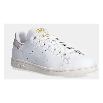 Kožené sneakers boty adidas Originals Stan Smith bílá barva, IH2140