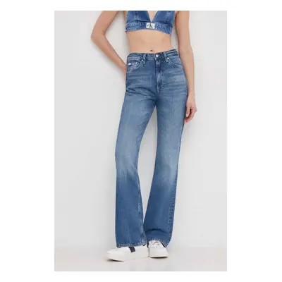 Džíny Calvin Klein Jeans dámské, high waist, J20J222454