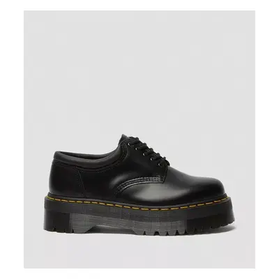 Kožené polobotky Dr. Martens 8053 Quad černá barva, DM24690001