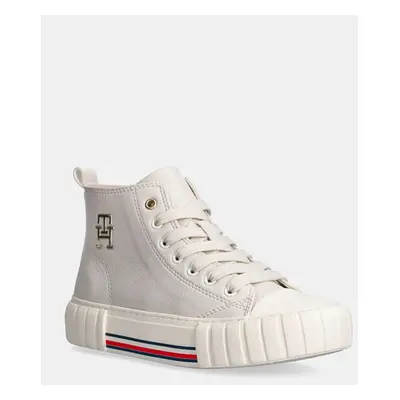 Dětské tenisky Tommy Hilfiger béžová barva, T3A9-33544