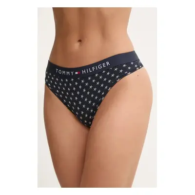 Tanga Tommy Hilfiger tmavomodrá barva