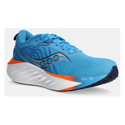 Běžecké boty Saucony Triumph 22 modrá barva, S20964.217