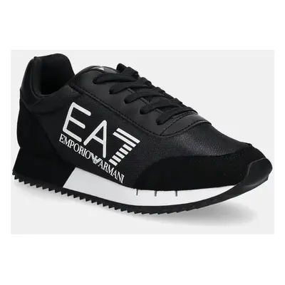 Dětské sneakers boty EA7 Emporio Armani černá barva, 7Y000010 AF11981