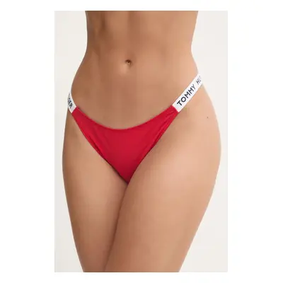 Tanga Tommy Hilfiger červená barva, UW0UW05615