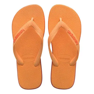 Žabky Havaianas TOP CAPSULE II dámské, oranžová barva, na plochém podpatku, 4149381.0027