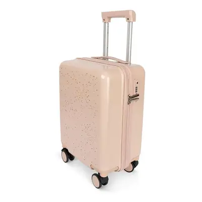 Dětský kufr Konges Sløjd TRAVEL SUITCASE růžová barva, KS102128