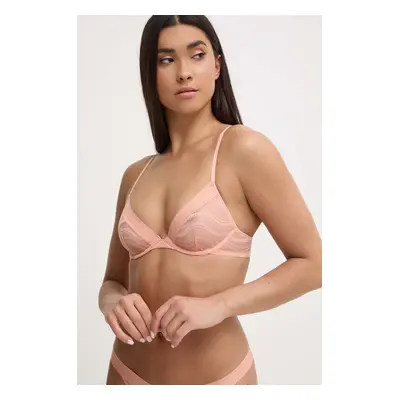 Podprsenka Calvin Klein Underwear oranžová barva, 000QF7717E