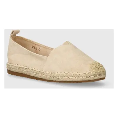 Espadrilky Answear Lab béžová barva