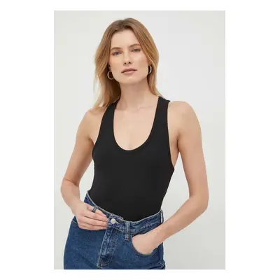 Top Calvin Klein dámský, černá barva, K20K205546