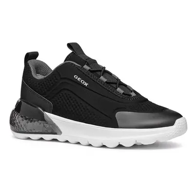 Dětské sneakers boty Geox ACTIVART ILLUMINUS černá barva, J46LYB.0159J