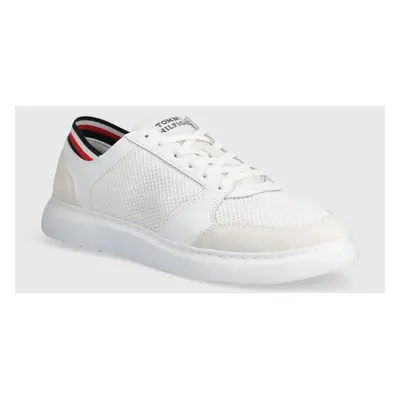 Sneakers boty Tommy Hilfiger LIGHTWEIGHT CUP SEASONAL MIX bílá barva, FM0FM04961