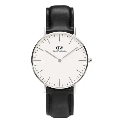 Hodinky Daniel Wellington Classic 36 Sheffield černá barva