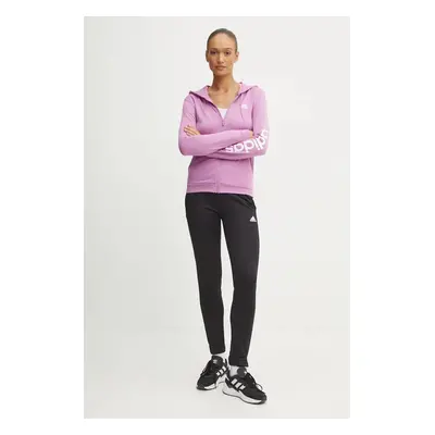 Tepláková souprava adidas Essentials fialová barva, IX1127