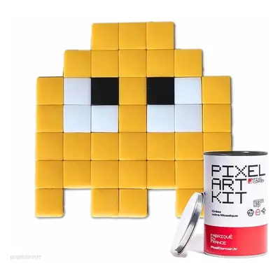 DIY sada - pixelová mozaika Pixel Corner Gloomie(s) Yellow