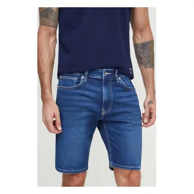 Džínové šortky Pepe Jeans RELAXED SHORT GDG pánské, tmavomodrá barva, PM801085