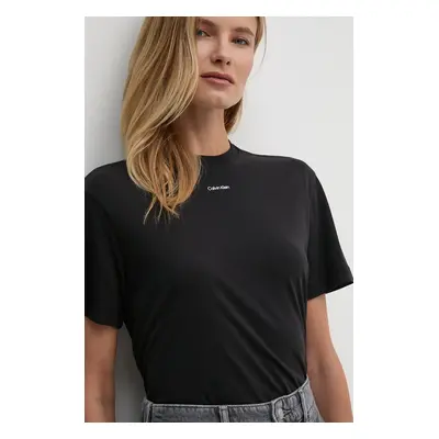 Tričko Calvin Klein černá barva, K20K207519