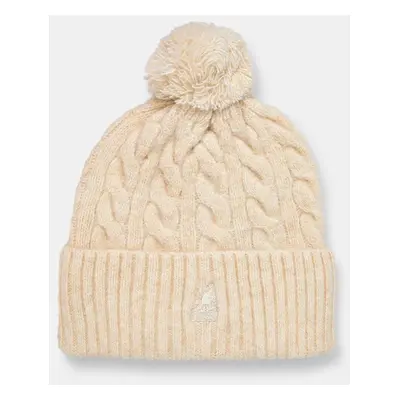 Čepice Kangol POMPOM béžová barva, z tenké pleteniny, K4460SM.CH120