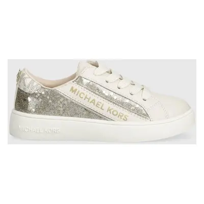 Dětské sneakers boty Michael Kors béžová barva