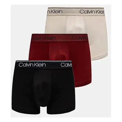 Boxerky Calvin Klein Underwear 3-pack pánské, černá barva, 000NB2569A