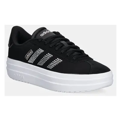 Sneakers boty adidas Vl Court Bold černá barva, IH0754