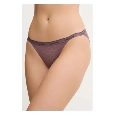 Kalhotky Calvin Klein Underwear červená barva, 000QD5213E