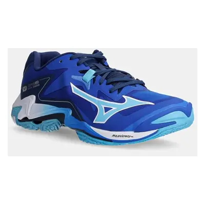 Sálové boty Mizuno Wave Lightning Z8 modrá barva, V1GA2402