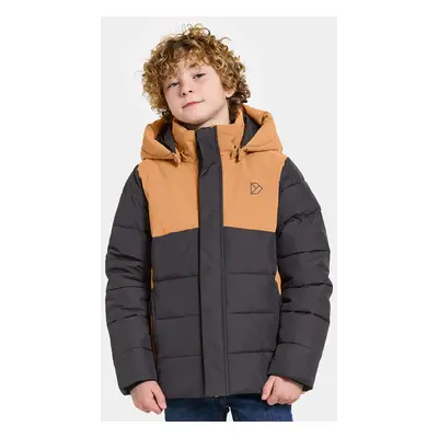 Dětská bunda Didriksons RYOLIT KIDS JACKET béžová barva, 504941