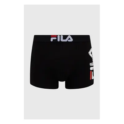 Boxerky Fila pánské, černá barva