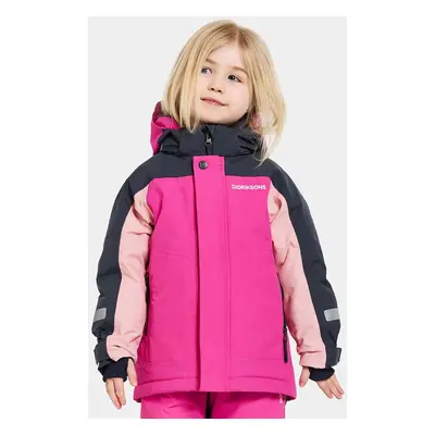 Dětská bunda Didriksons NEPTUN KIDS JKT růžová barva, 505472