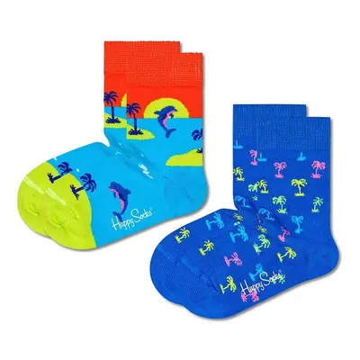 Dětské ponožky Happy Socks Kids Sunset 2-pack