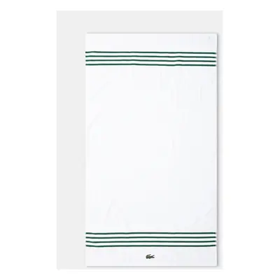 Bavlněný ručník Lacoste L Courtline Vert 90 x 150 cm