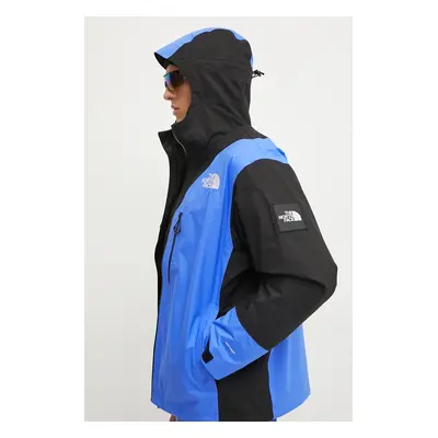 Bunda The North Face TNF x Yinka Ilori pánská, modrá barva, přechodná, NF0A89GQTMI1