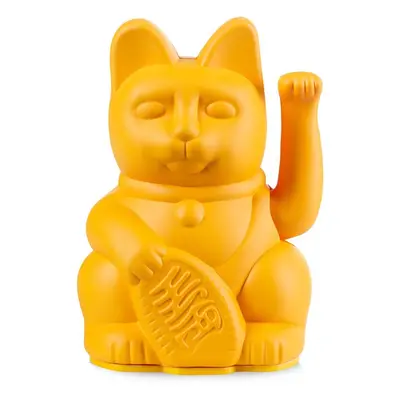 Dekorace Donkey Lucky Cat Mini - Dark Yellow