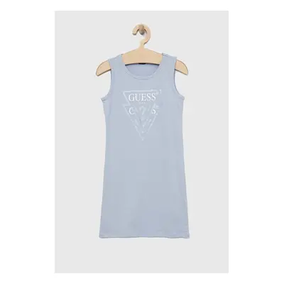 Dětské bavlněné šaty Guess mini