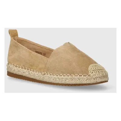 Espadrilky Answear Lab hnědá barva